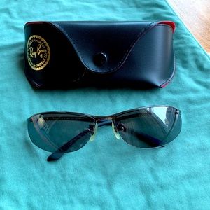 Ray Ban Metal Frameless Sunglasses